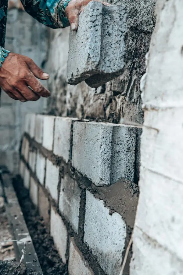 Fence & Cinder Block Wall